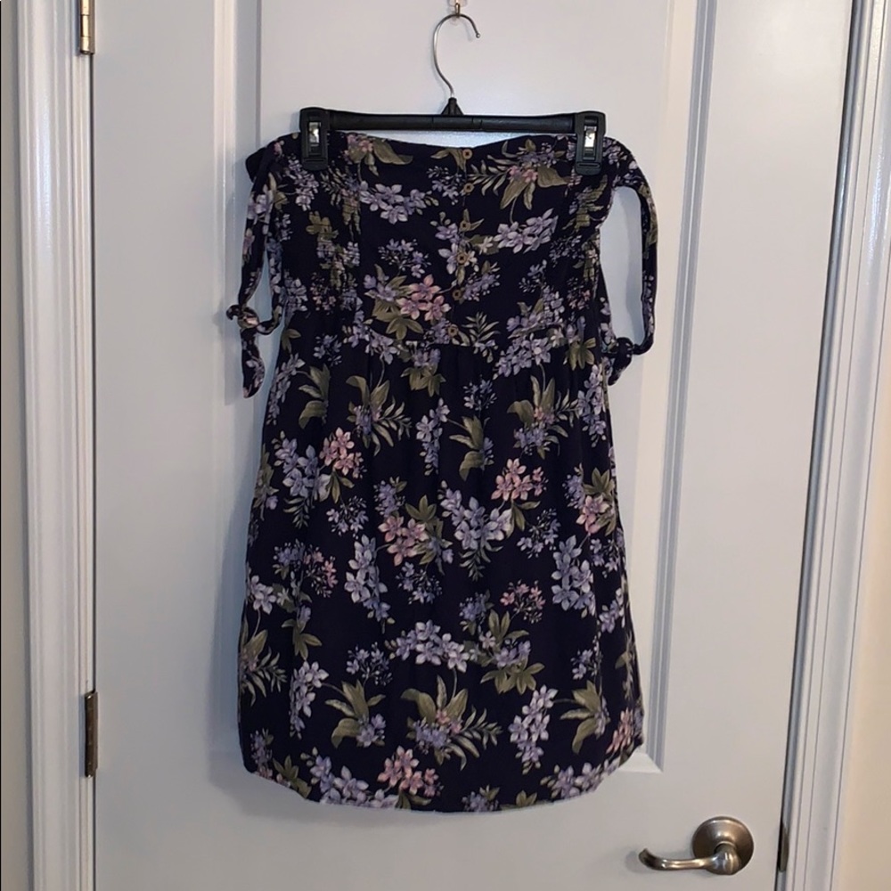 American Eagle Floral Off The Shoulder Dress